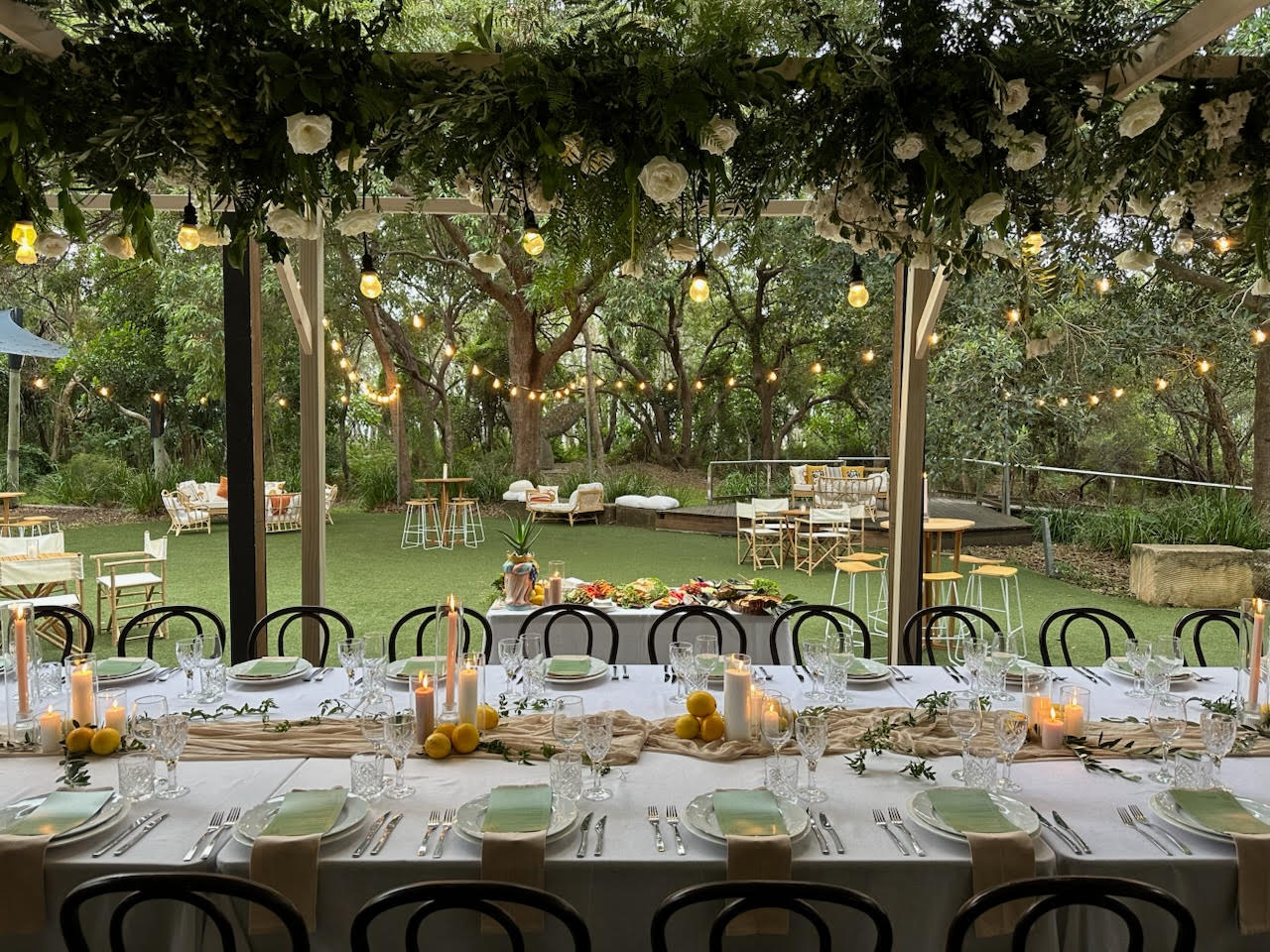 Stradbroke Island Weddings Garden Setting