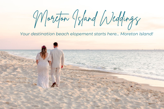 An intimate island elopement experience on Moreton Island